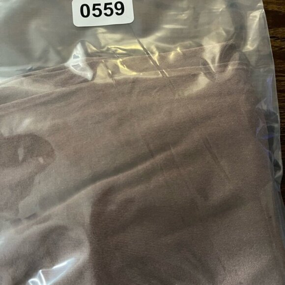 Aritzia TNA boxy brown cotton scoop neck short sleeve TEE shirt size small teach - Picture 10 of 10